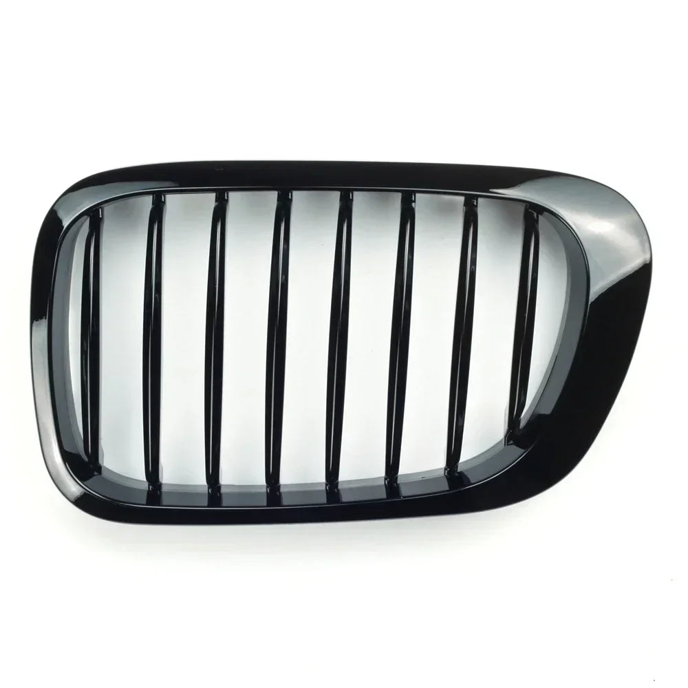 Calandre avant 1 lamelle noire brillante pour BMW Série 3 E46 Coupé 2 portes 1998-2001