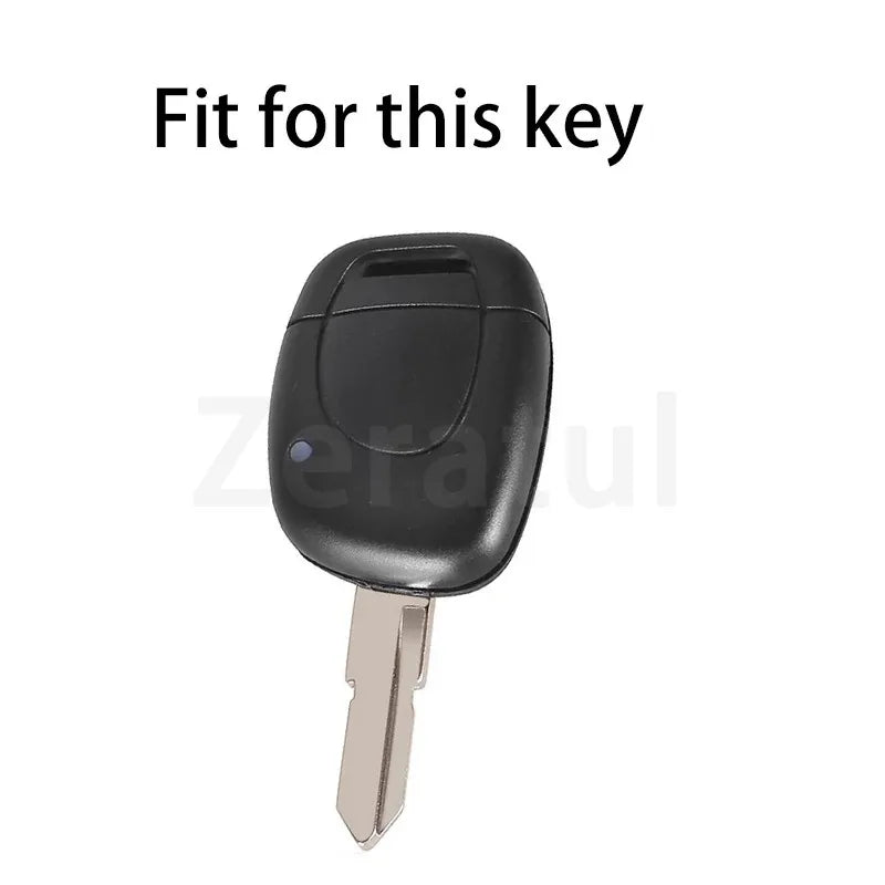For Renault Clio Kangoo Master Twingo Vauxhall Movano Soft TPU Car Key Case Cover Shell Fob Holder Keyless Protector