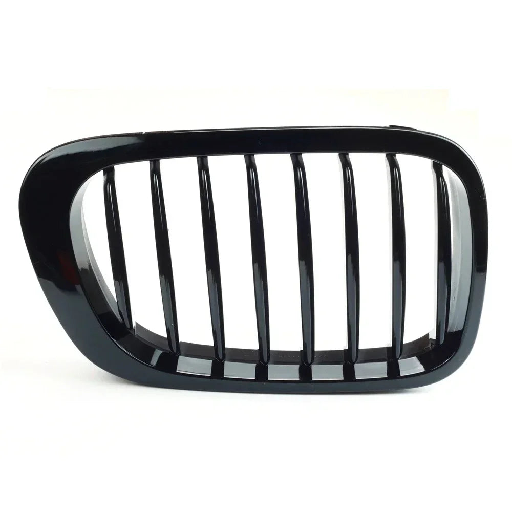 Calandre avant 1 lamelle noire brillante pour BMW Série 3 E46 Coupé 2 portes 1998-2001